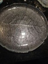 Leaf Motif Glass platter Approx  13&quot; - £58.83 GBP