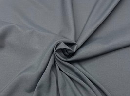 Richloom Veranda Charcoal Gray Solid Outdoor Indoor Multiuse Fabric By Yard 54&quot;W - £8.01 GBP