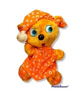 Vintage GUND J. Swedlin 60s 70s Bear Stuffed Animal Plush Toy Night Cap ... - £22.77 GBP