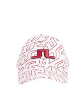 J.lindeberg arlene cap in Bridge Swirl White - size One Size - $39.60