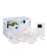 Double Breast Pump Rechargeable Portable Bottles Supplies for Nursing Mo... - £77.67 GBP