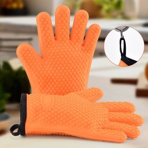 VEVOR Silicone Smoker Oven Gloves, Non-Slip Heat Resident BBQ Grill Gloves with  - $957.13 MXN