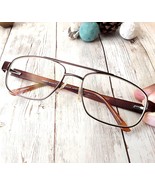 Clariti AirMag Brown Aviator Flex Titanium Eyeglasses FRAMES - AF7037 58... - €63,92 EUR