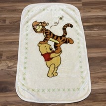 Disney Winnie the Pooh Tigger Plush Baby Blanket  Lookout Tigger Yellow Green - £17.11 GBP
