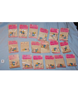 Lot of 18 Vintage Packaged Designland Crafts Women, Girls-Lot No .5 - $14.50