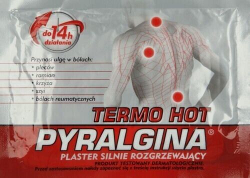 Pyralgina Termo Hot strong warming 5 plasters - $29.95