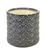 Gray and Brown Set of Two Clay 7.20346 ounce Round Pot Planter - $3,052.60 MXN