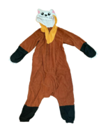 new Women&#39;s CAT ONE PIECE Pajamas Costume Jumpsuit sz M zip &amp; cat hood l... - $21.68