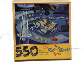 REN AND STIMPY SHOW 550 Piece INTERLOCKING PUZZLE  18X24” VINTAGE SEALED... - $29.40