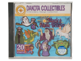 Dakota Collectibles Embroidery Design CD - Magic &amp; Make Believe - $8.98