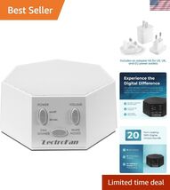 High Fidelity White Noise Machine with International Power Adaptors for ... - $93.84