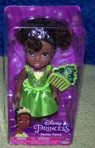 Disney Princess Petite Tiana 6&quot; Doll &amp; Comb New - £13.15 GBP