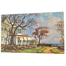 Postcard Peg Leg Inn Motel &amp; Restaurant Rockport Massachusetts Chrome Un... - £8.80 GBP