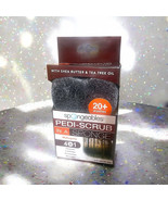 Spongeables Pedi Scrub Foot Scrubber Mahogany Shea Butter 20+ Washes Ped... - $14.84