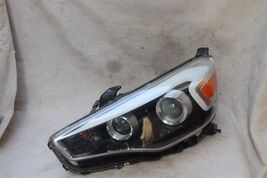 14-16 Kia Cadenza Halogen Headlight Lamp Driver Left LH POLISHED image 2