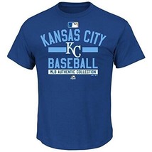 Women&#39;s Majestic Kansas City (KC) MLB Authentic Collection S/S T-Shirt, 4XL - $14.84