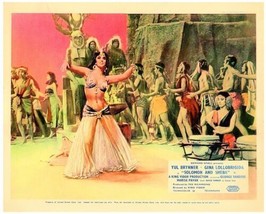 Solomon and Sheba 1959 Gina Lollobrigida classic belly dance scene 8x10 photo - £7.28 GBP