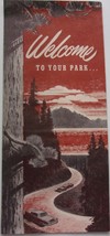 1950s Welcome To Your National Park Western Concessioners VTG Travel Bro... - €4,36 EUR