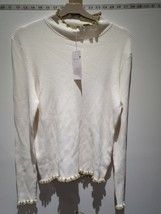 Per Una Jumper Size 18 Cream  Neckline - £19.19 GBP