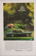 1964 Print Ad Ford Thunderbird Landau 2-Door T-Bird Happy Couple - £12.04 GBP