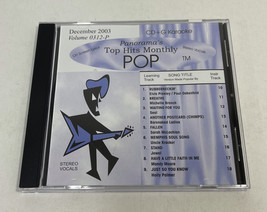 Panorama&#39;s Top Hits Monthly: Pop December 2003 (CD) CD + Karaoke - £6.72 GBP