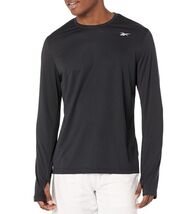 Reebok Training Tech Shirt Night Black Size 2XL Men Long Sleeve Moisture... - €18,77 EUR