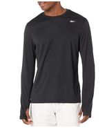 Reebok Training Tech Shirt Night Black Size 2XL Men Long Sleeve Moisture... - €18,90 EUR