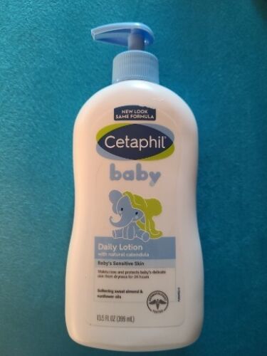Cetaphil Baby Daily lotion w/natural calendula babys sensitive skin 13.5... - $9.49