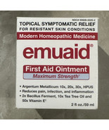 EMUAID Maximum Strength First Aid Ointment 2 fl. oz. NEW IN BOX EXPIRES ... - $744.72 MXN