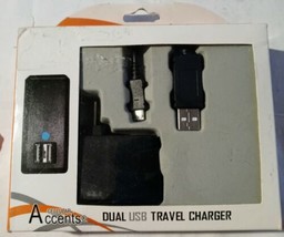   Cellular Accents Dual USB Travel Charger - £2.34 GBP