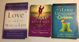 Gary Chapman Lot 5 Love Languages Children Marriage Way of Life Set Relationship - £15.50 GBP