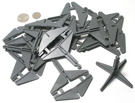 12pc Tyco Tcr Total Control Racing Slot Car #3 Track Elevation Bridge Supports - £4.36 GBP