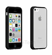 Verizon Bumper Clear Cover with Black Edge for iPhone 5c (clear/black) - £6.31 GBP