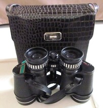 Selsi Light Wt Wide Angle 10&quot; Binoculars Coated Optics 7X35 W Croc Print Case - £54.83 GBP