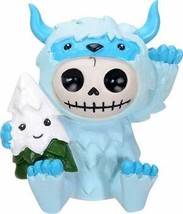 Furrybones Yeti Skeleton in Abominable Snowman Costume - £7.51 GBP