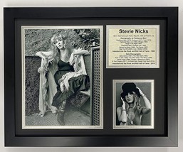 Stevie Nicks- Fleetwood Mac- Black and White Portraits | Framed Photo Collage - £44.64 GBP
