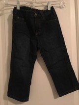 Wrangler Toddler Child Blue Jeans Zip &amp; Button Pockets Size 3T  - $28.71