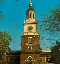 1970s Independence Hall Philadelphia Postcard Posted Pennsylvania E86RP4 - £11.55 GBP