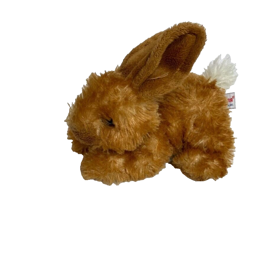 Aurora World Bunny Rabbit Plush Stuffed Animal Brown Floppy Easter 2014 7" - $12.25