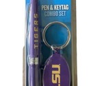 LSU Tigers Pen and Keychain Combo Set by Fanatic Group. Refillable Sealed - £12.89 GBP