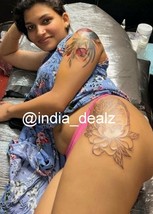 Indische Frau Model Sexy Female Bikini Foto Farbfoto Risque Art RRN 450 - $6.76+