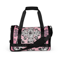 Women&#39;s gym bag - Pink/Black/White - $66.32