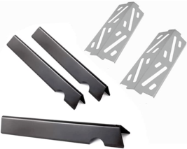 Grill Heat Plates Flavor Bars Replacement Kit For Weber Genesis II LX E/S 240 - £42.48 GBP