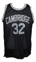 Patrick Ewing Cambridge High School Basketball Jersey New Sewn Black Any Size - £27.96 GBP