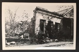 c.1940s Building Ruins Mokelumne Hill  Calaveras County California CA RPPC  UNP - £11.78 GBP