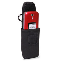 Cell Phone Sleeve w/ Belt Loop &amp; Easy Access Cover + Accessory Bag &amp; Micro USB - £22.39 GBP