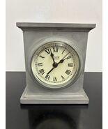 Shefield Nicolson Pewter 7” Clock ~ Restoration Hardware ~ Preowned~ - €45,42 EUR