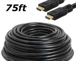 Premium Gold Plated Hdmi Cable 75Ft For Bluray 3D Dvd Ps3 Hdtv Xbox 1080... - $57.94