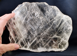 #6981 Large Clear Selenite - China - 8&quot; - Over 3 Pounds - $80.00