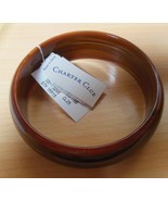 Charter Club Brown Marbled  Bangle Bracelet - £17.20 GBP